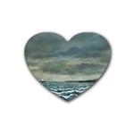 Catalanos -AveHurley ArtRevu.com- Rubber Coaster (Heart)