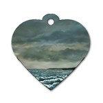 Catalanos -AveHurley ArtRevu.com- Dog Tag Heart (Two Sides)