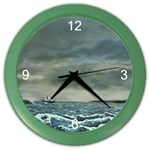 Catalanos -AveHurley ArtRevu.com- Color Wall Clock