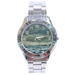 Catalanos -AveHurley ArtRevu.com- Stainless Steel Analogue Watch