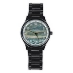 Catalanos -AveHurley ArtRevu.com- Stainless Steel Round Watch
