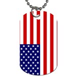 United States Flag Dog Tag (Two Sides)
