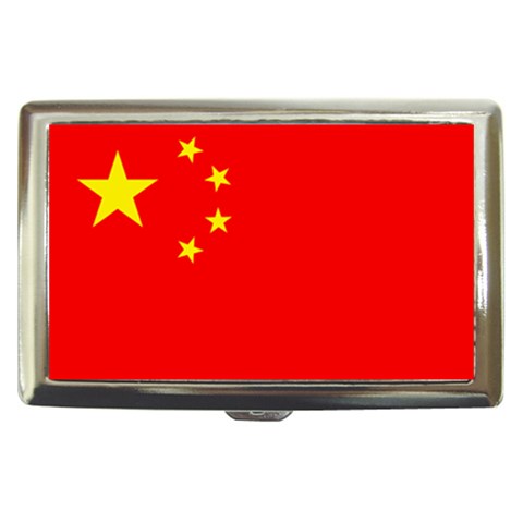 China Flag Cigarette Money Case from ArtsNow.com Front