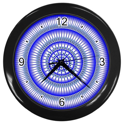 Mentalism Wall Clock (Black with 4 black digits) from ArtsNow.com Front