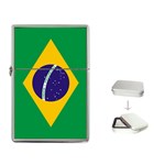 Brazil Flag Flip Top Lighter