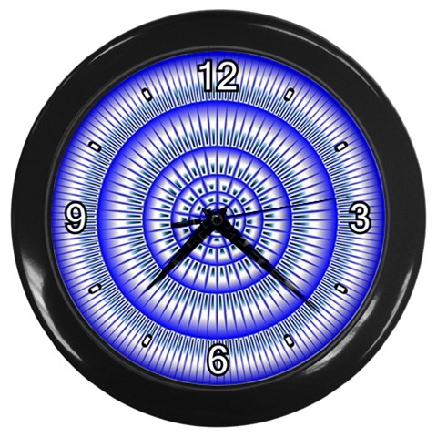 Mentalism Wall Clock (Black with 4 white digits) from ArtsNow.com Front