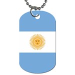 Argentina Flag Dog Tag (Two Sides)