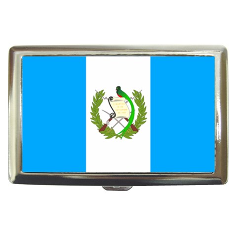 Guatemala Flag Cigarette Money Case from ArtsNow.com Front