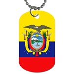 Ecuador Flag Dog Tag (One Side)