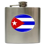 Cuba Flag Hip Flask (6 oz)