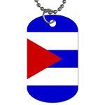 Cuba Flag Dog Tag (Two Sides)