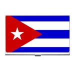 Cuba Flag Business Card Holder