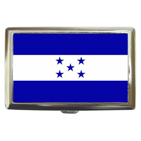 Honduras Flag Cigarette Money Case from ArtsNow.com Front