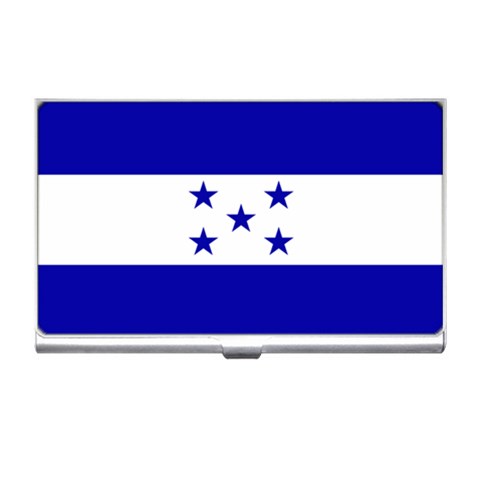 Honduras Flag Business Card Holder from ArtsNow.com Front