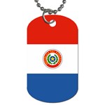 Paraguay Flag Dog Tag (Two Sides)