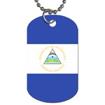 Nicaragua Flag Dog Tag (One Side)