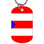 Puerto Rico Flag Dog Tag (Two Sides)