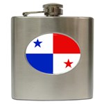 Panama Flag Hip Flask (6 oz)