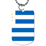 Uruguay Flag Dog Tag (Two Sides)