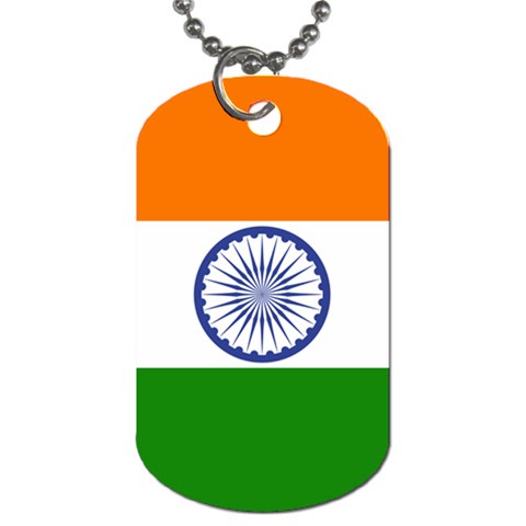 IndiaF Dog Tag (One Side) from ArtsNow.com Front