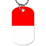 Indonesia Flag Dog Tag (One Side)