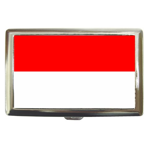 Indonesia Flag Cigarette Money Case from ArtsNow.com Front
