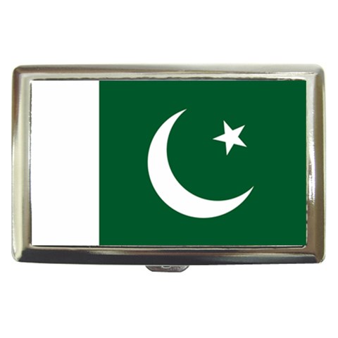 Pakistan Flag Cigarette Money Case from ArtsNow.com Front