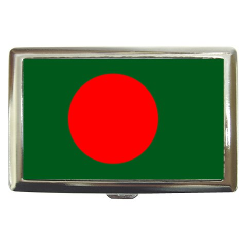 Bangladesh Flag Cigarette Money Case from ArtsNow.com Front