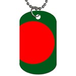 Bangladesh Flag Dog Tag (Two Sides)