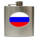 Russia Flag Hip Flask (6 oz)