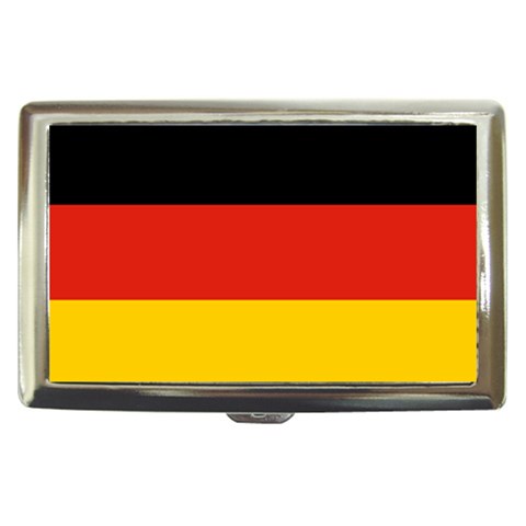 Germany Flag Cigarette Money Case from ArtsNow.com Front