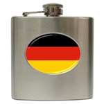 Germany Flag Hip Flask (6 oz)