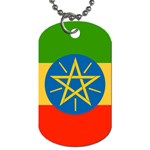 Ethiopia Flag Dog Tag (One Side)