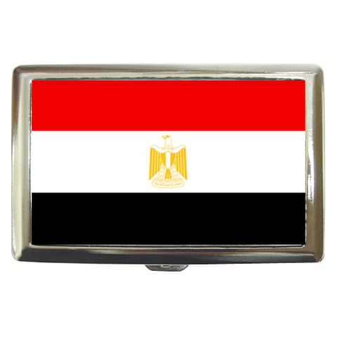 Egypt Flag Cigarette Money Case from ArtsNow.com Front