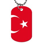 Turkey Flag Dog Tag (One Side)