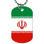 Iran Flag Dog Tag (One Side)