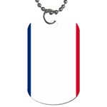 France Flag Dog Tag (One Side)