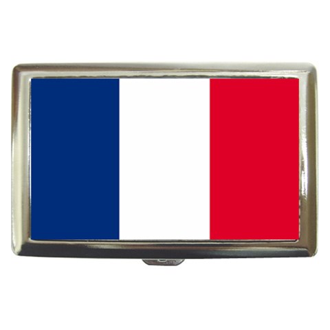 France Flag Cigarette Money Case from ArtsNow.com Front