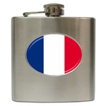 France Flag Hip Flask (6 oz)