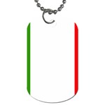 Italy Flag Dog Tag (Two Sides)