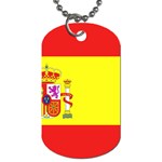 Spain Flag Dog Tag (One Side)