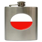 Poland Flag Hip Flask (6 oz)