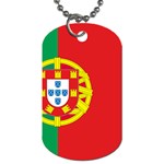 Portugal Flag Dog Tag (One Side)