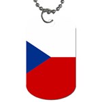 Czech Republic Flag Dog Tag (One Side)