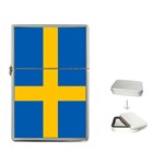 Sweden Flag Flip Top Lighter