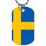 Sweden Flag Dog Tag (Two Sides)