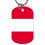 Austria Flag Dog Tag (One Side)