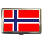 Norway Flag Cigarette Money Case