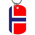 Norway Flag Dog Tag (Two Sides)