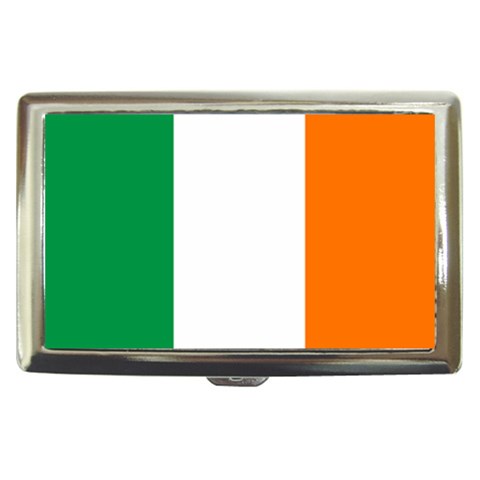 Ireland Flag Cigarette Money Case from ArtsNow.com Front